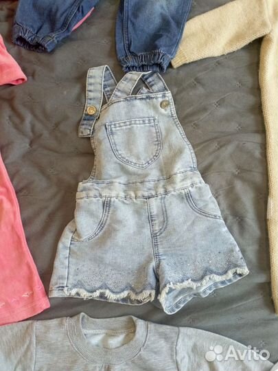 Вещи пакетом для девочки 86 92