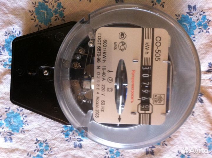 Счетчик электрический со-505