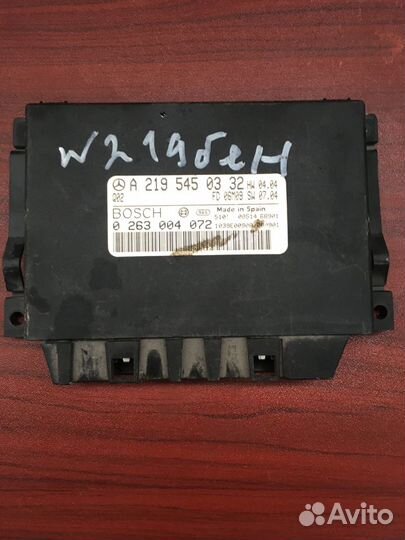 Блок управления парктроником Mercedes CLS-Class