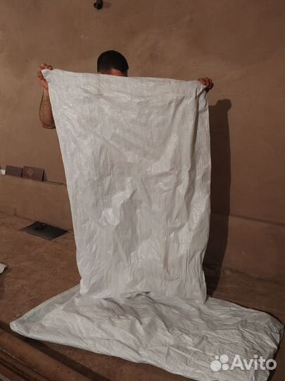 Мешки строительные белые