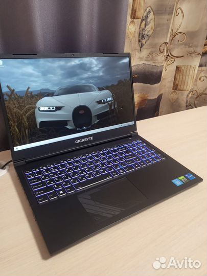 Ноутбук gigabyte G5 GE: rtx 3050/32 gb ram/512 ssd