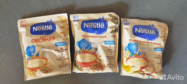 Каши молочные и безмолочные