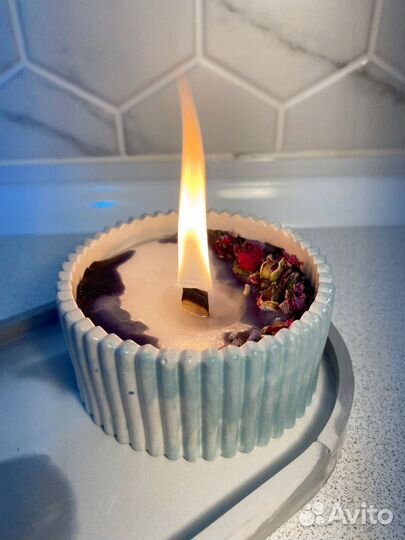 Гипсовые изделия и свечи ручной работы