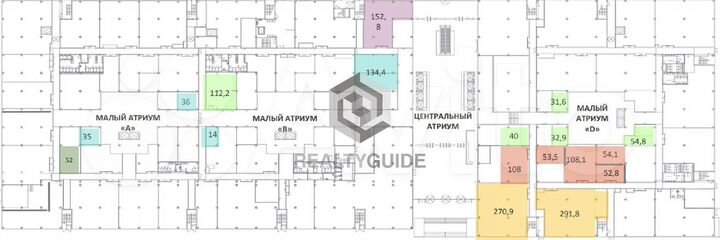 134 м2 Бизнес-центр 