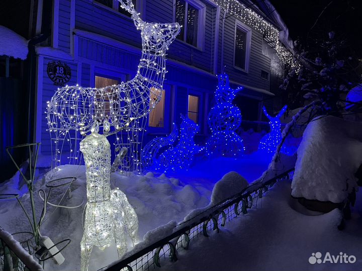 Фигуры животных светодиодные