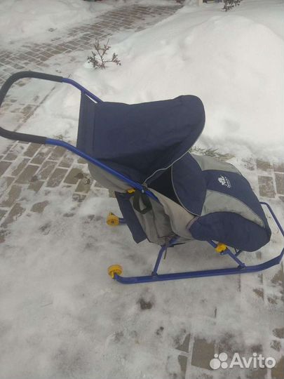 Санки коляска Nika