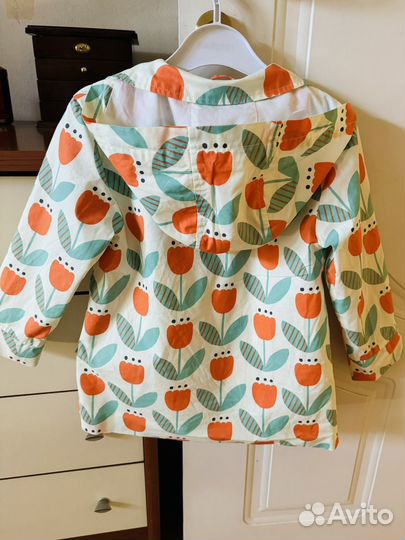 Летний плащ для девочки 110 4-5 лет next