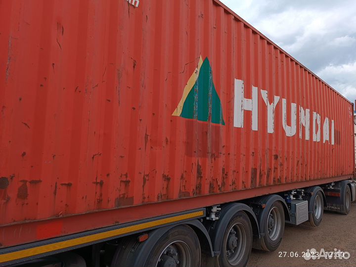 Высокий контейнер 40 футов