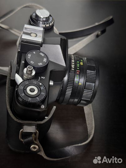 Фотоаппарат Зенит ET объектив Helios 44M-4