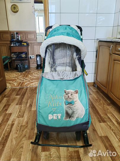 Санки коляска Nikka kids 6-7