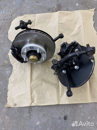 Газ 21. Дисковые тормоза