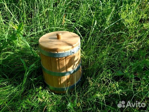 Кадка дубовая 7 л