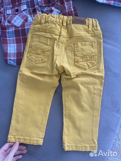 Рубашка и джинсы для мальчика