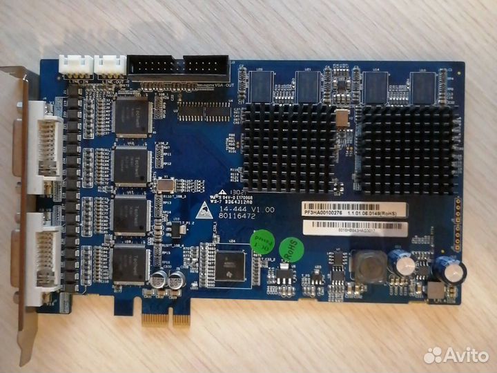 Плата видеозахвата dahua vec8016hb-e