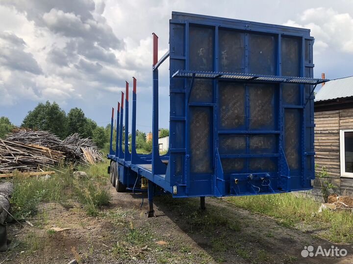 Полуприцеп лесовоз (сортиментовоз) Van Hool Лесовоз (сортиментовоз), 1990