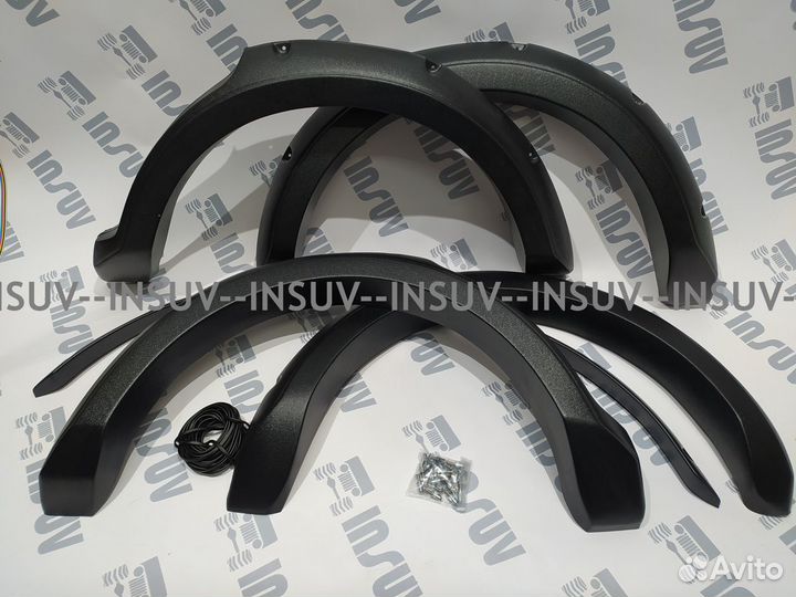 Расширители арок (антилаптеры) на ниву 2131, ABS