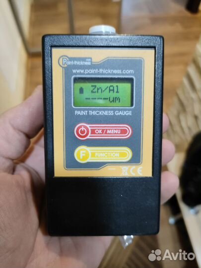Толщиномер лакокрасочного покрытия PT-2B