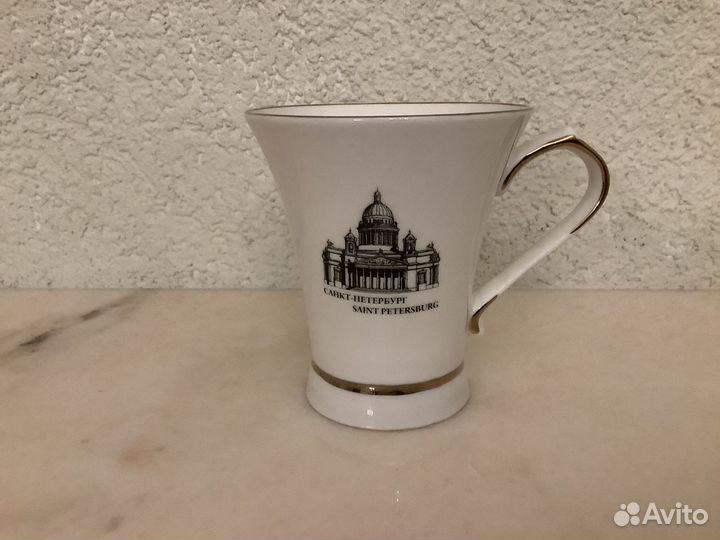 Фарфор. Бокал.Новый. Чашка