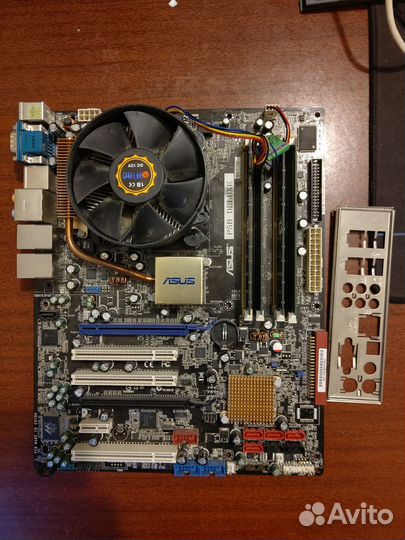 Комплект Asus p5b deluxe