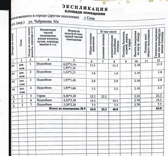 Гараж, > 30 м²