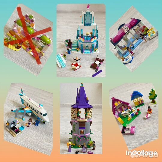 Лего Friends,Disney(Холодное сердце,Рапунцель)