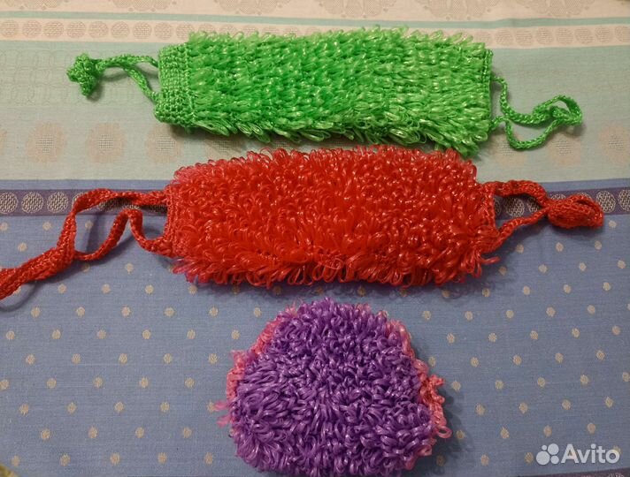 Мочалка ручной работы
