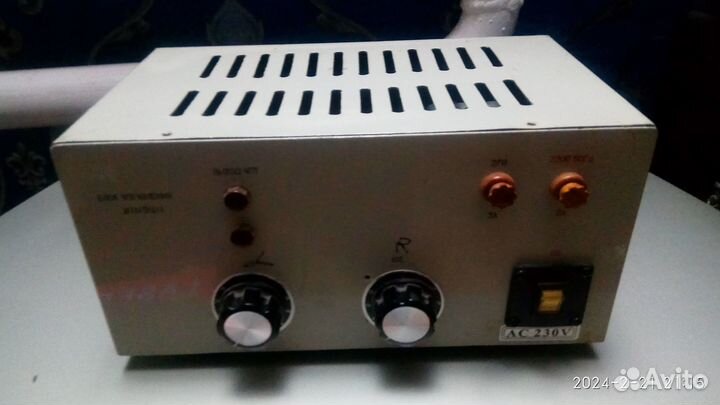 Ламповый Предварительный Усилитель