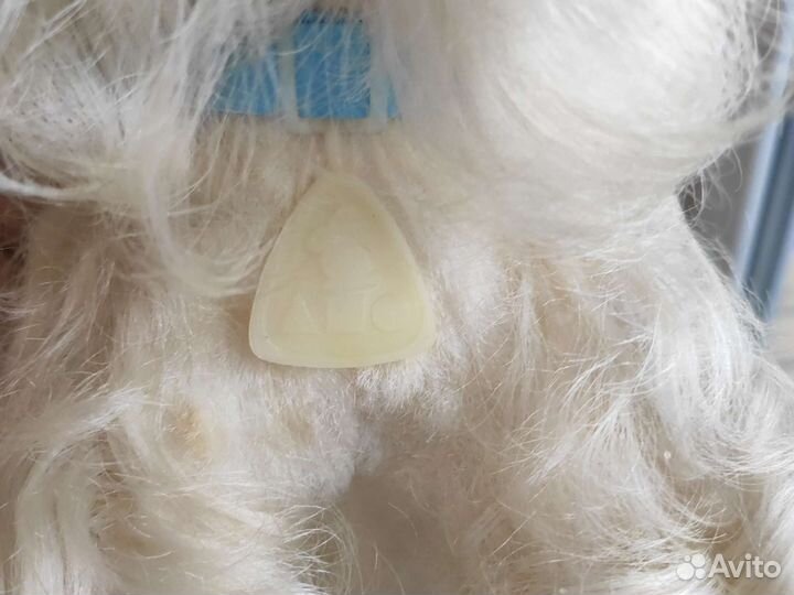 Винтажная меховая собака