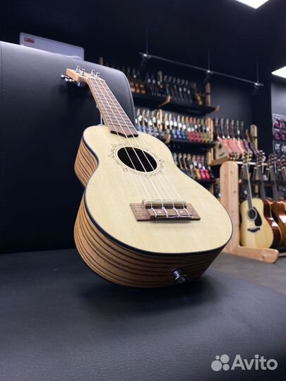 Укулеле сопрано Flight Dus320 sp/zeb (Новая)