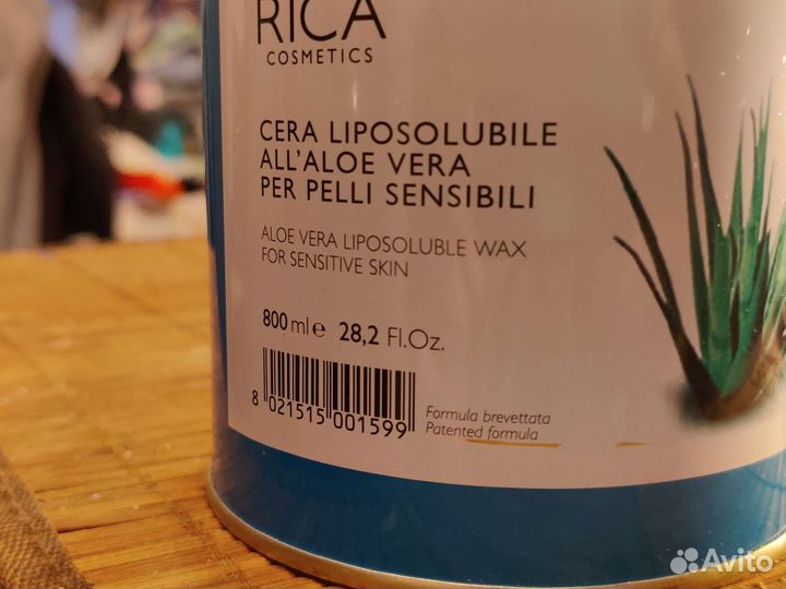 Воск для депиляции rica Motta S Anastasia italia