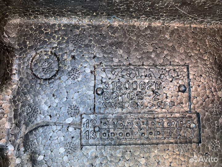 Ящик для компресмора volvo s60