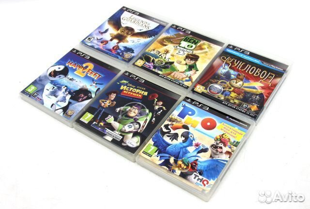 Детские игры PS3 - обменяем на любые ваши диски