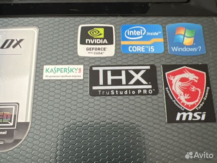 Ноутбук msi на запчасти