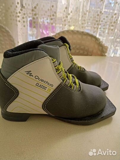 Лыжные ботинки 31 р б/у