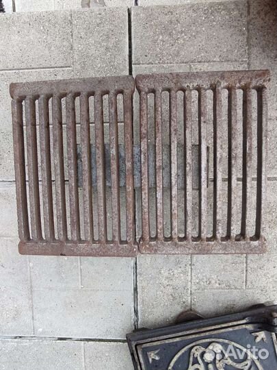 Дверца для печки, задвижка, колосники-набор