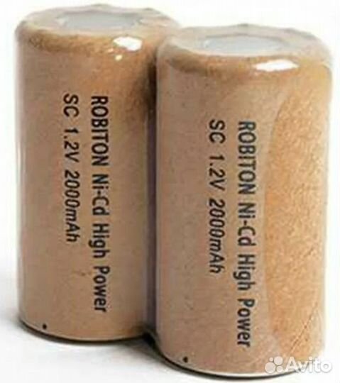 Аккумулятор Robiton NiCd SC HP 1.2V 2000mAh
