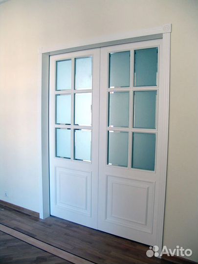 Двери деревянные из массива сосны