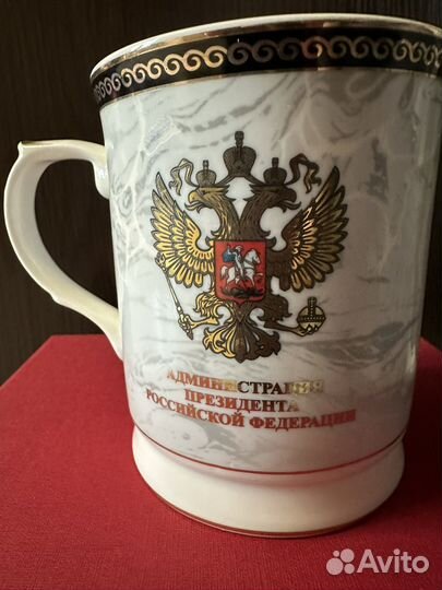 Кружка фарфор с ложкой lenardi