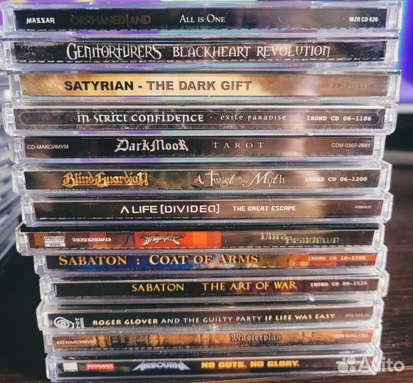 Коллекция CD 377шт. black / death / thrash