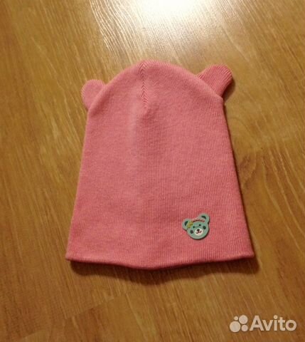 Новая шапка для девочки, 48-52 см