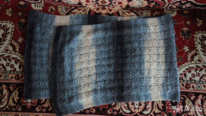 Шарф - палантин полушерстяной