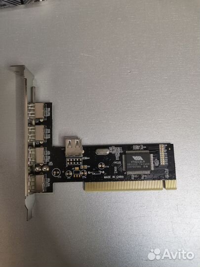 Внутренний Usb hub PCI для пк