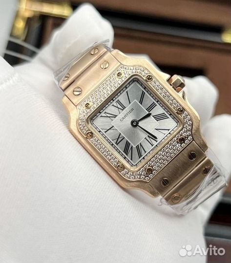Женские часы Cartier Santos