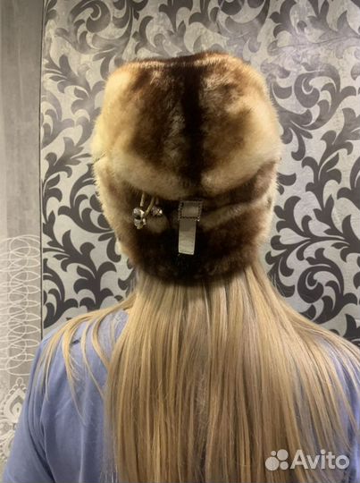 Шапка норковая