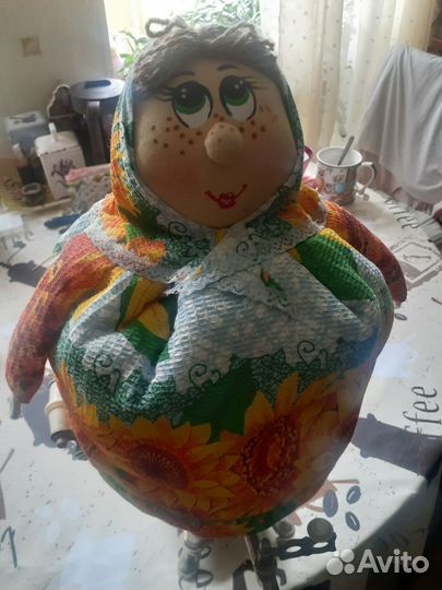 Самовар электрический СССР с чехлом