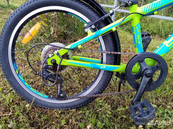 Велосипед подростковый колеса 20 д