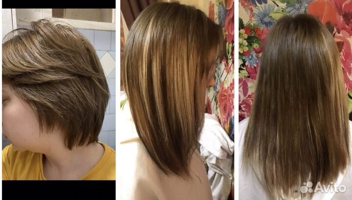 Модель на наращивание волос