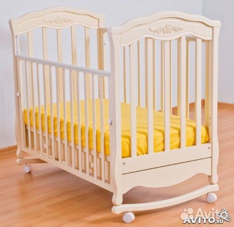 Детская кроватка Гандылян +ортоп. матрас зима/лето