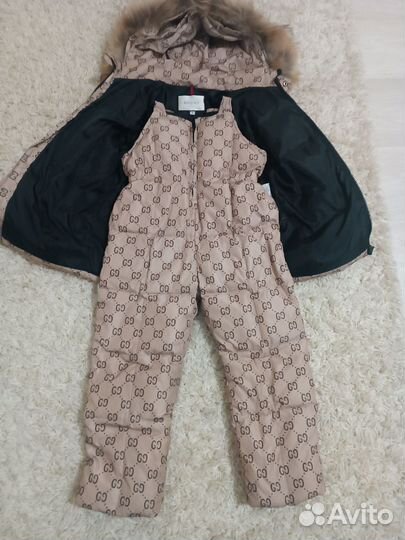 Зимний костюм для девочки 110,116,120