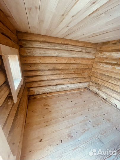 Сруб бани 3 на 6